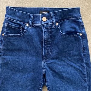 New Express dark denim jeans